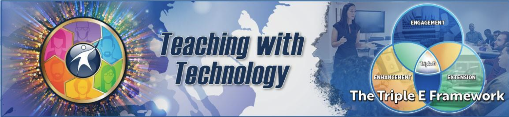 teaching with technology banner